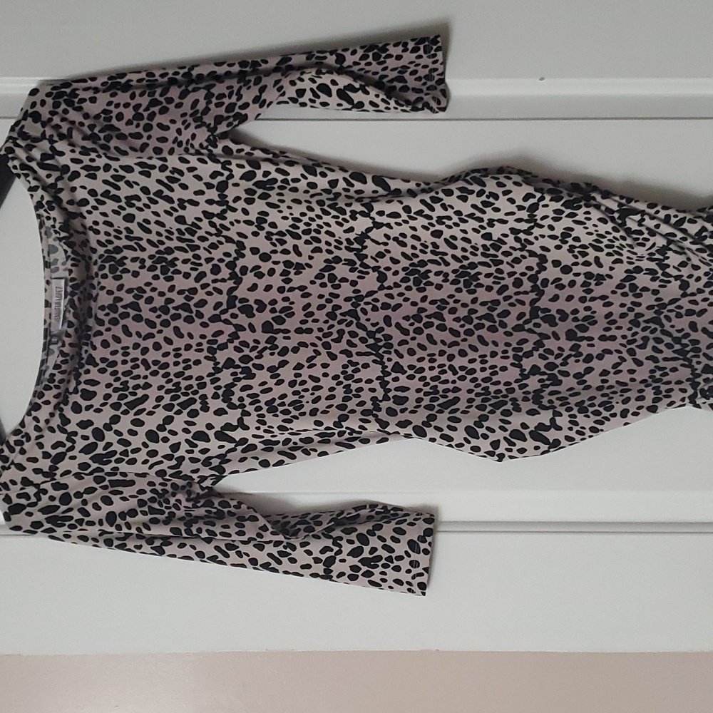 Leopard print dress